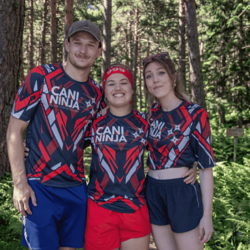 T-shirt Cani Ninja Sport
